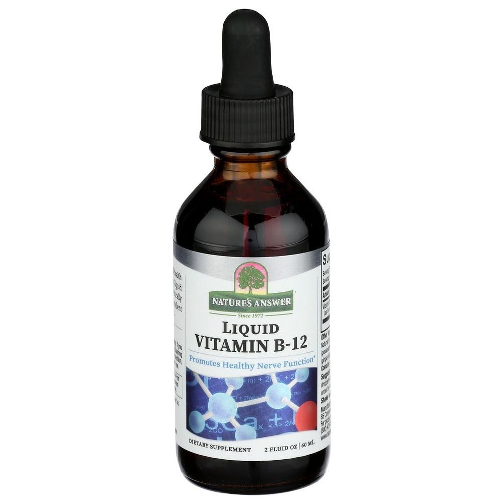 Natures Answer Vitamin B-12 Liquid, 2 Ounce