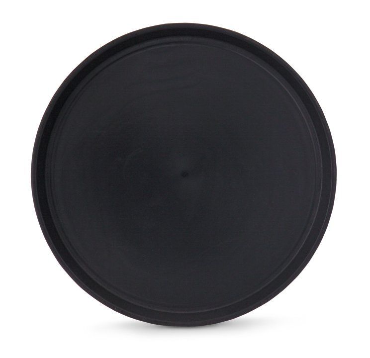 Black Round Tray, 16 -- 12 Count