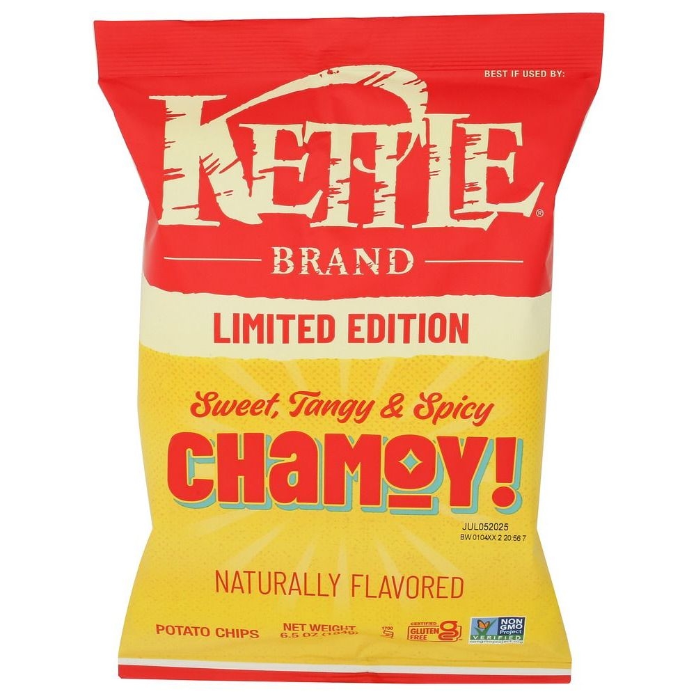 Kettle Limited Edition Chamoy Flavored Potato Chips, 6.5 Ounce -- 12 per case