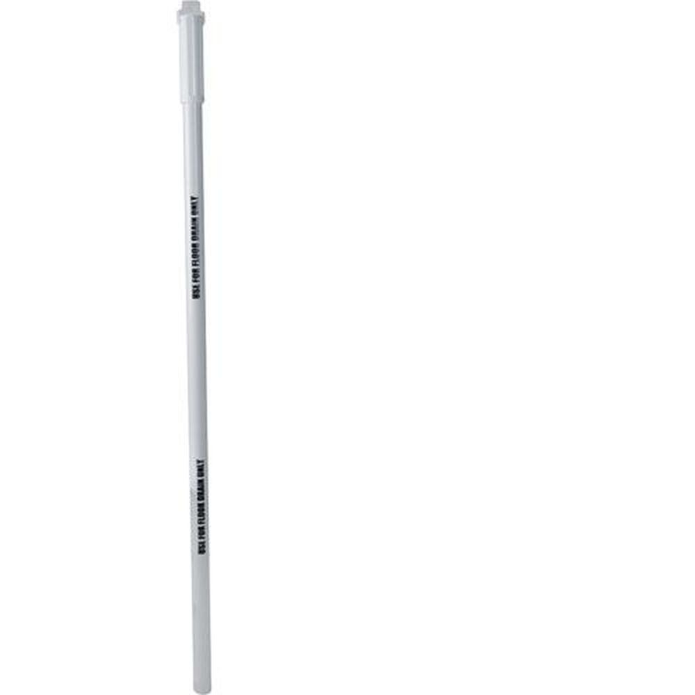Carlisle 4023600 Sparta Plastic White Floor Drain Brush Handle Only, 36 inch Length