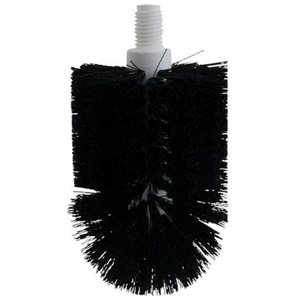 Carlisle 4014700 Flo-Pac Polypropylene Black Floor Drain Brush, 4 inch width