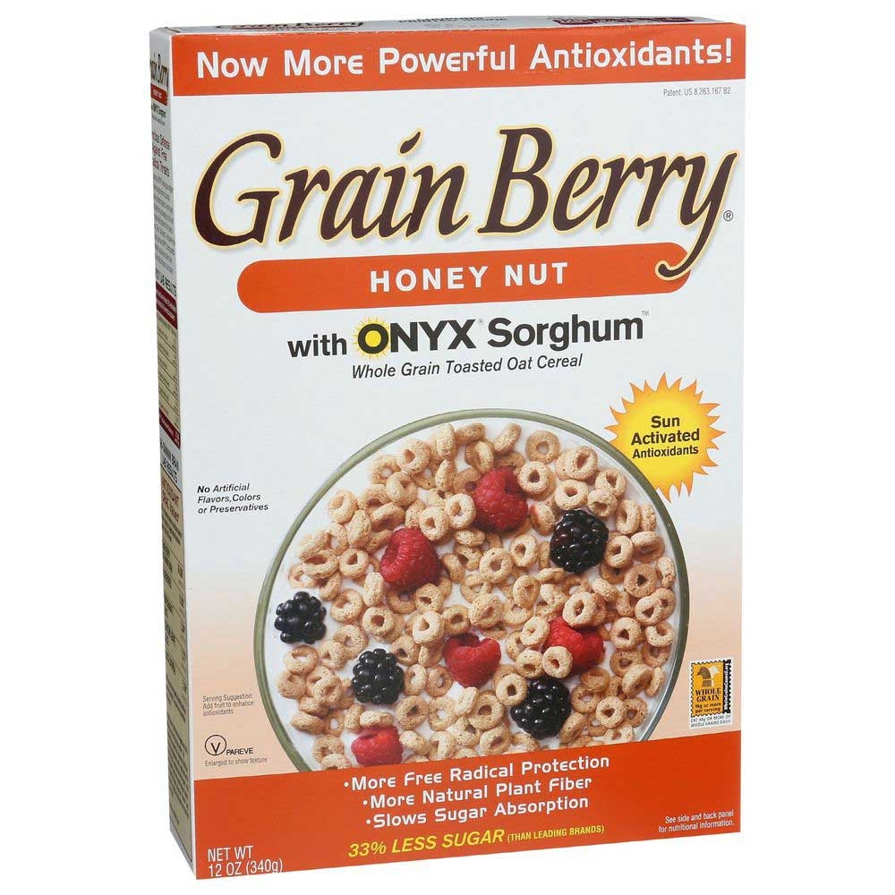 Grainberry Honey Nut Toasted Oats Cereal, 12 Ounce -- 6 per case