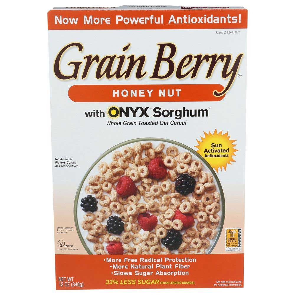 Grainberry Honey Nut Toasted Oats Cereal, 12 Ounce -- 6 per case
