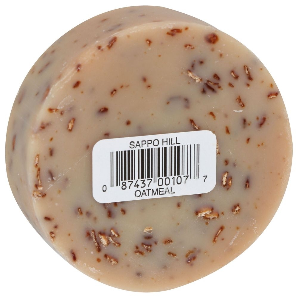 Sappo Hill Old Fashioned Oatmeal Glycerine Cream Bar Soap, 3.5 Ounce -- 12 per case