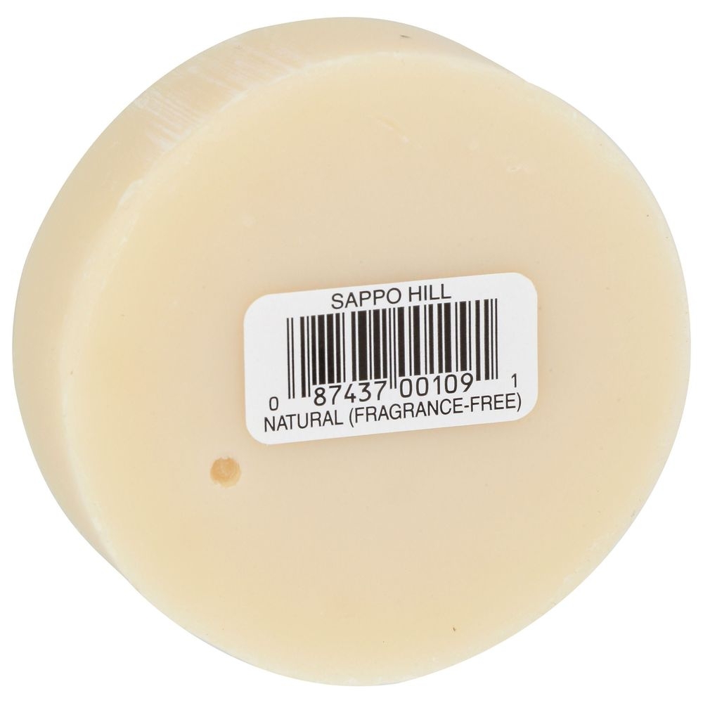 Sappo Hill Unscented Glycerine Cream Bar Soap, 3.5 Ounce -- 12 per case