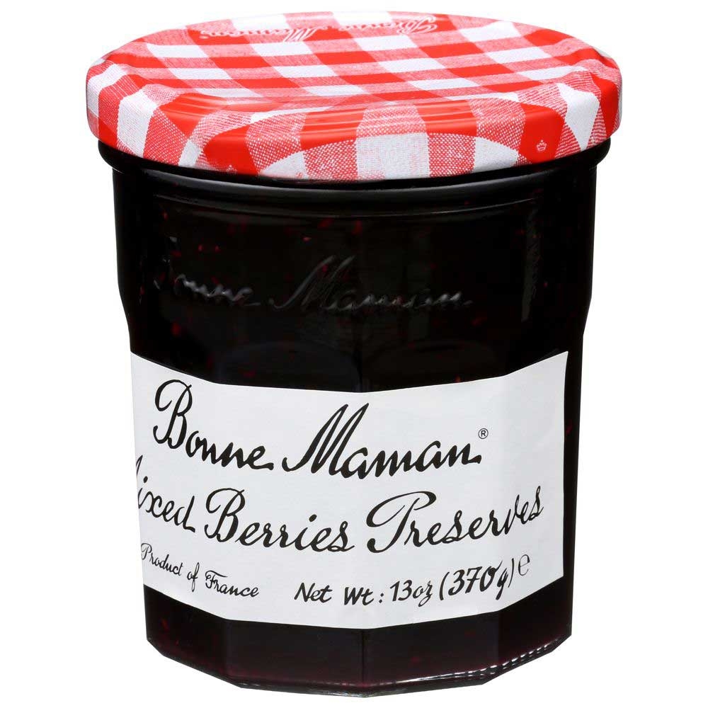Bonne Maman Mixed Berry Fruit Preserve, 13 Ounce -- 6 per case.