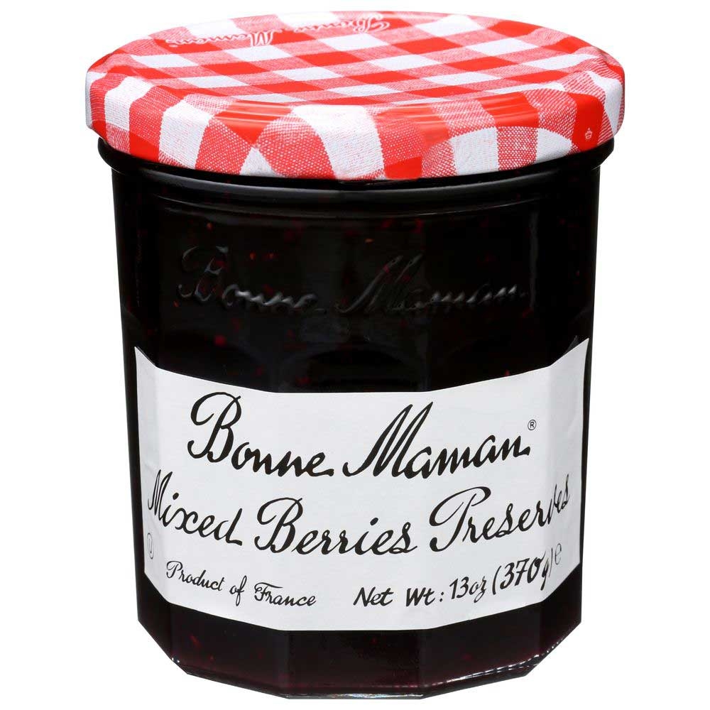Bonne Maman Mixed Berry Fruit Preserve, 13 Ounce -- 6 per case.