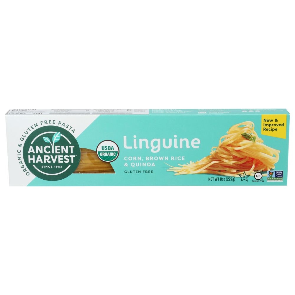Ancient Harvest Organic Linguine Pasta, 8 Ounce -- 12 per case