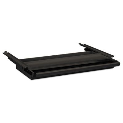 HON Center Drawer With Core Removable Locks, Metal, 24-3/4 x 14-3/4 x 3, Charcoal