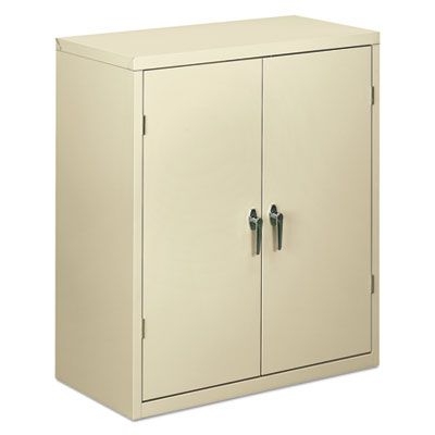 HON Assembled Storage Cabinet, 36w x 18-1/4d x 41-3/4h, Putty