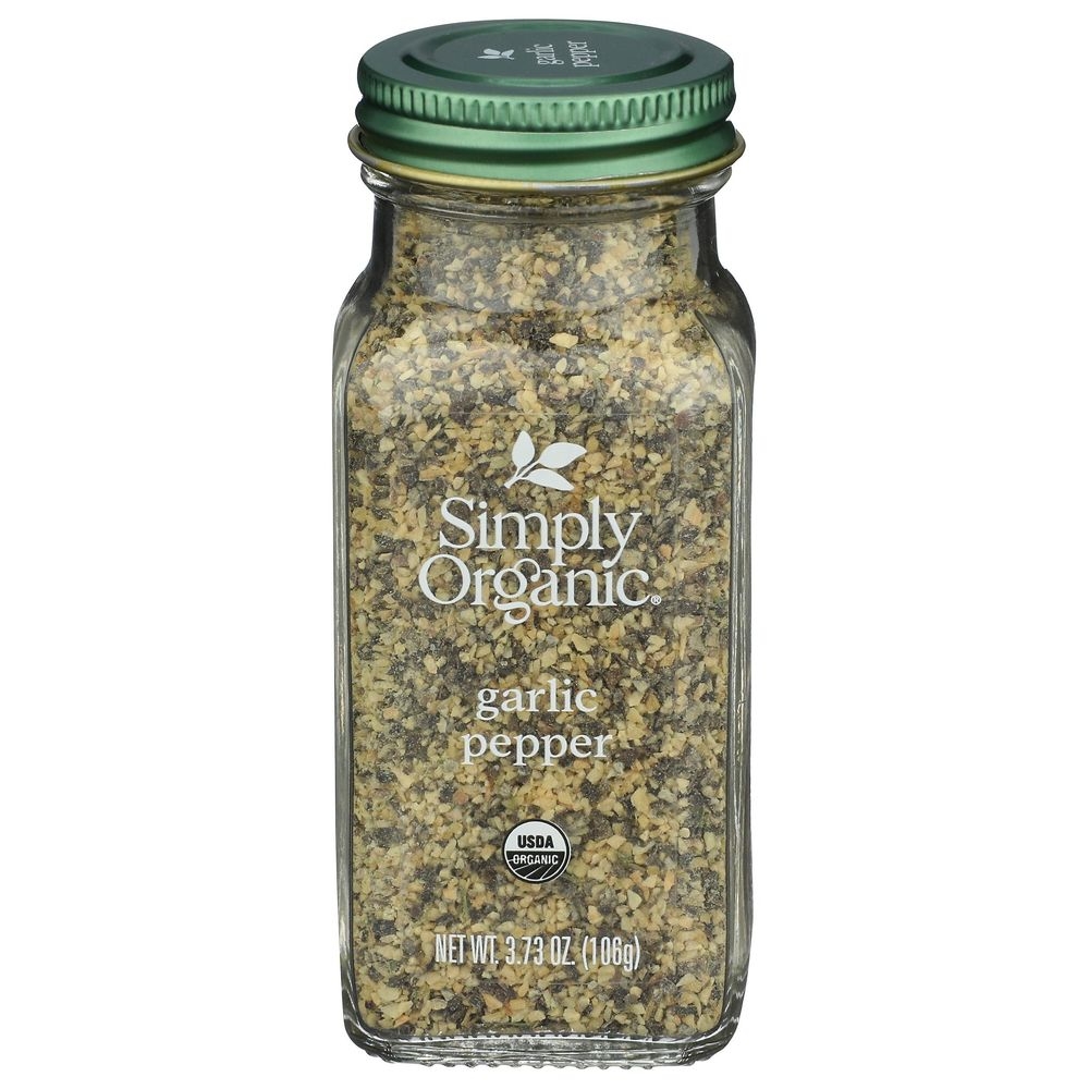 Simply Organic Garlic Pepper, 3.73 Ounce Bottle