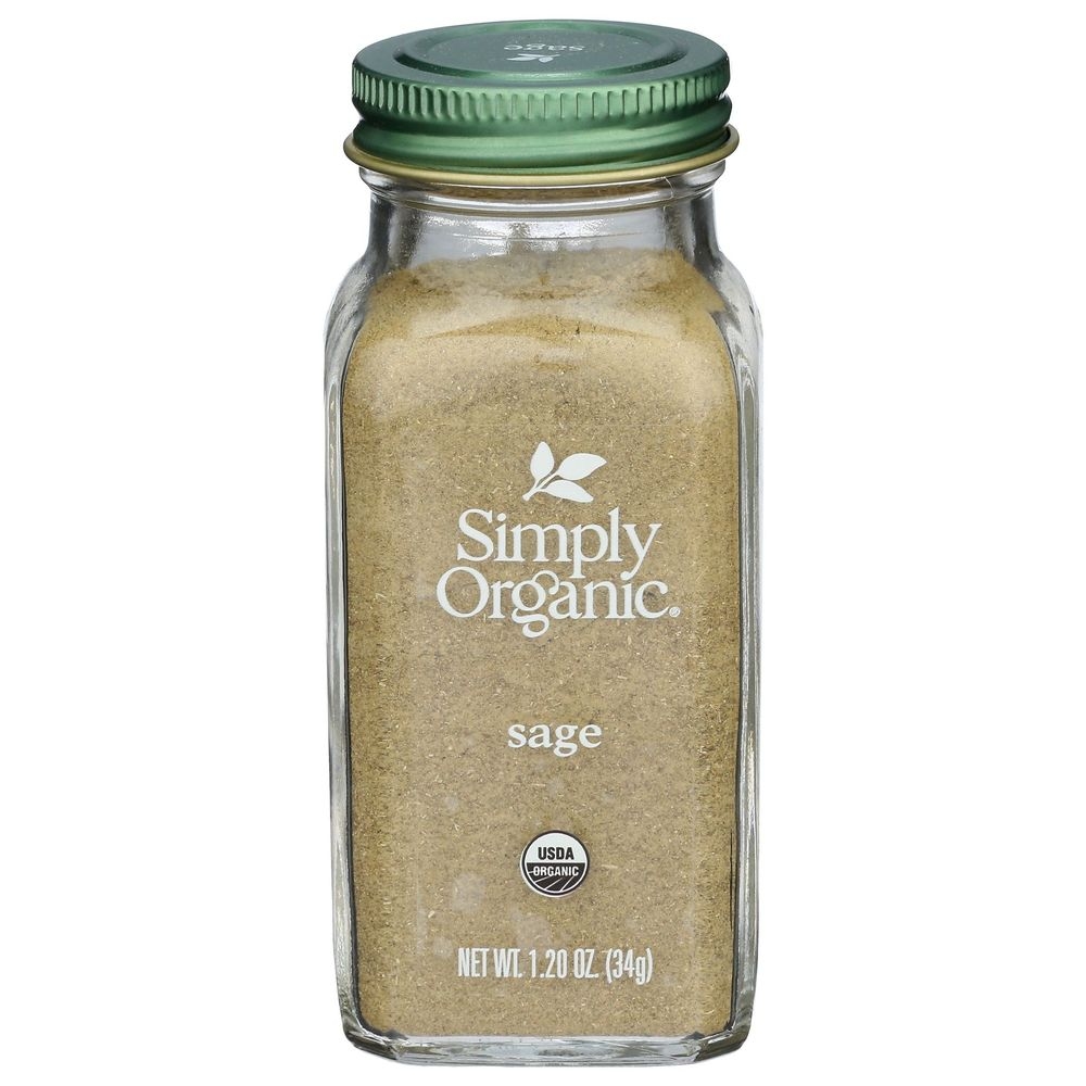 Simply Organic Ground Sage, 1.2 Ounce -- 6 per case