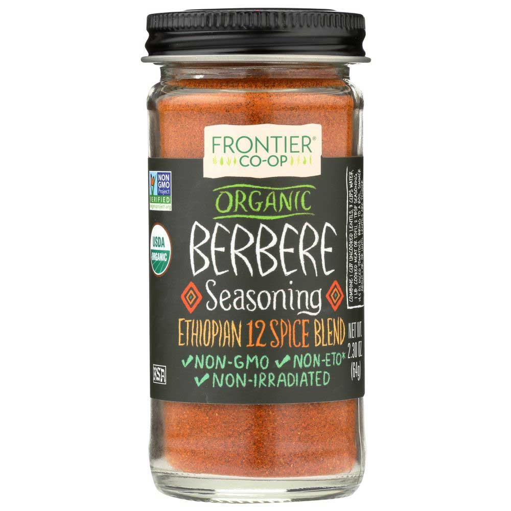 Frontier Herb Organic Berbere Seasoning, 2.3 Ounce.