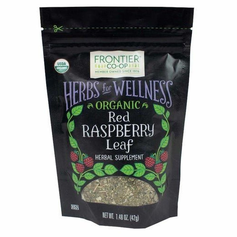 Frontier Co-op Organic Red Raspberry Leaf, 1.48 Ounce -- 12 per case