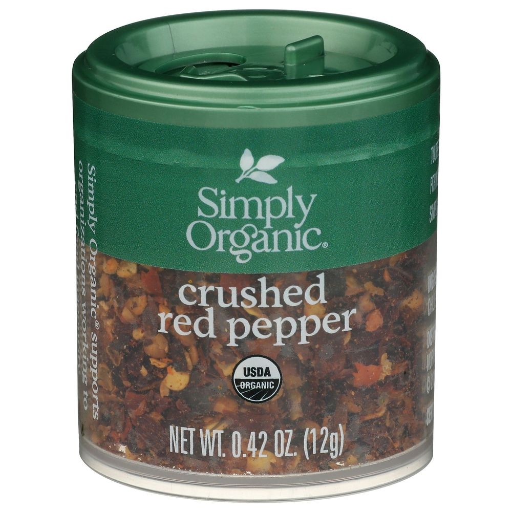 Simply Organic Mini Crushed Red Pepper, 0.42 Ounce -- 6 per case