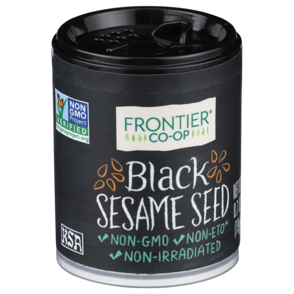 Frontier Black Sesame Seed, 0.7 Ounce -- 6 per case