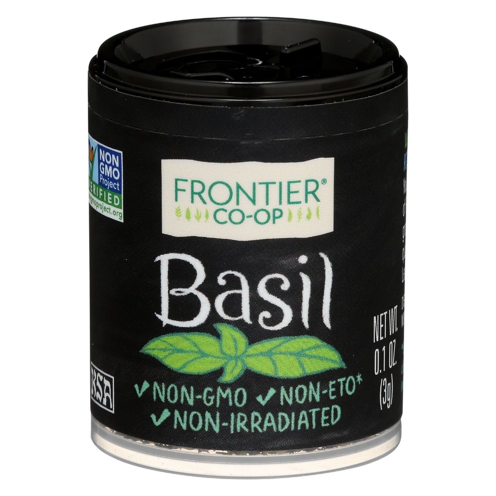 Frontier Cut and Sifted Basil, 0.1 Ounce -- 6 per case
