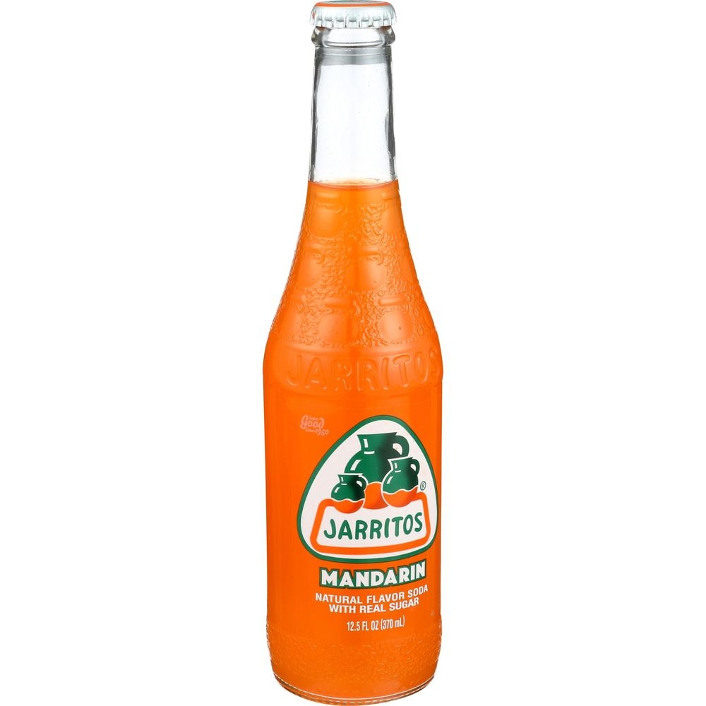 Jarritos Mandarin Soda, 12.5 Fluid Ounce -- 24 per case