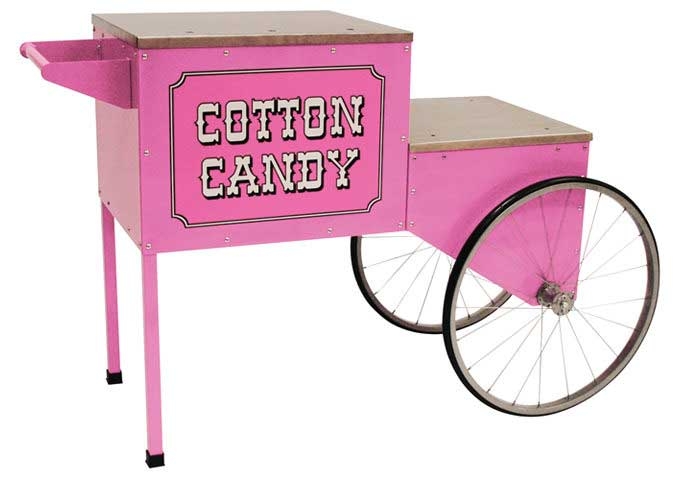 Winco BenchmarkUSA Cart/Trolley for Zephyr Cotton Candy Machine, 60 x 24 x 32 inch -- 1 set