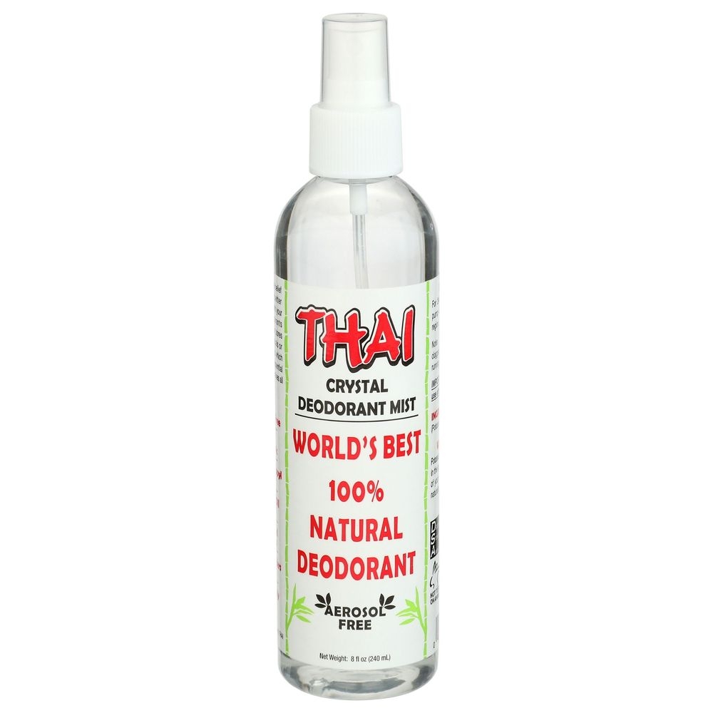 Thai Crystal Deodorant Mist, 8 Ounce