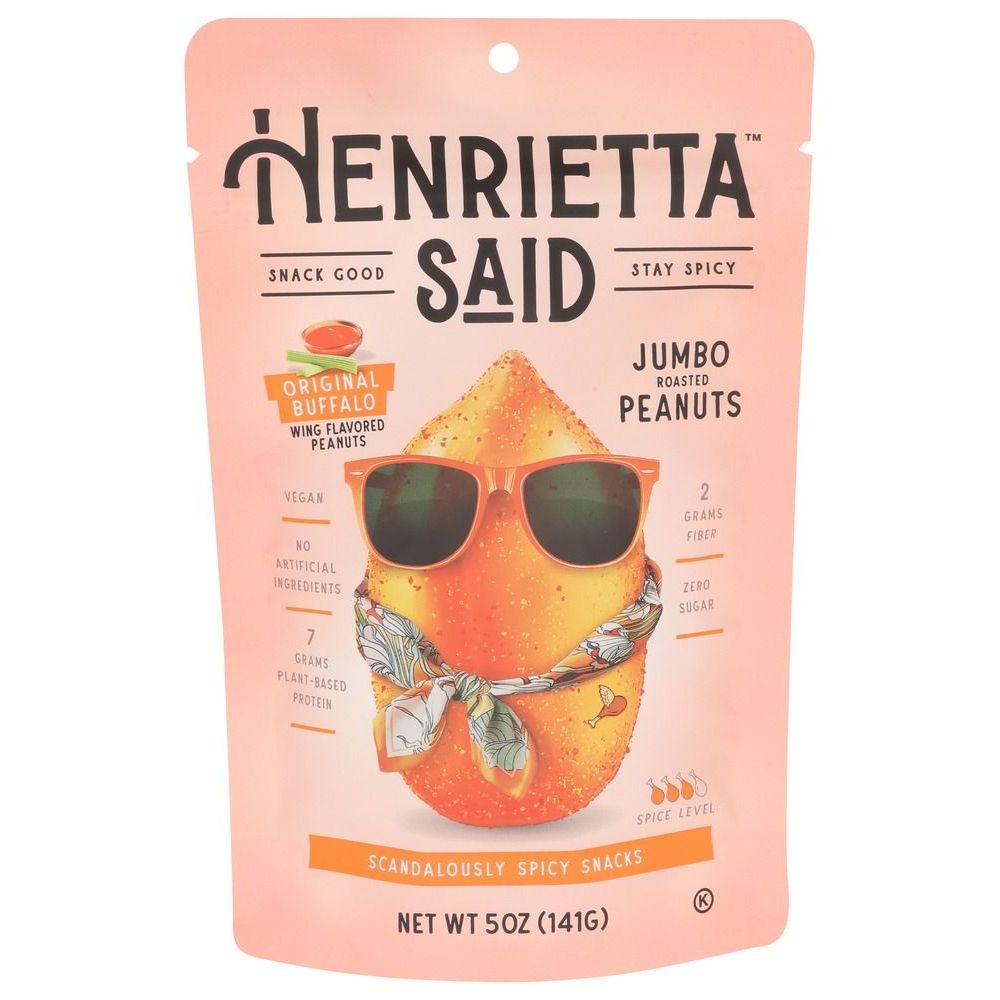 Henrietta Said Original Buffalo Peanuts, 5 Ounce -- 12 per case