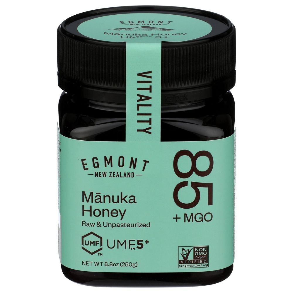 Egmont Honey UMF 5 plus Vitality Manuka Honey, 8.8 Ounce -- 6 per case