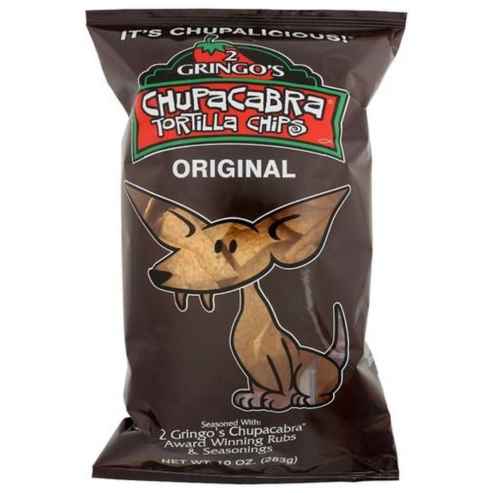 2 Gringos Chupacabra Original Tortilla Chips, 10 Ounce -- 12 per case