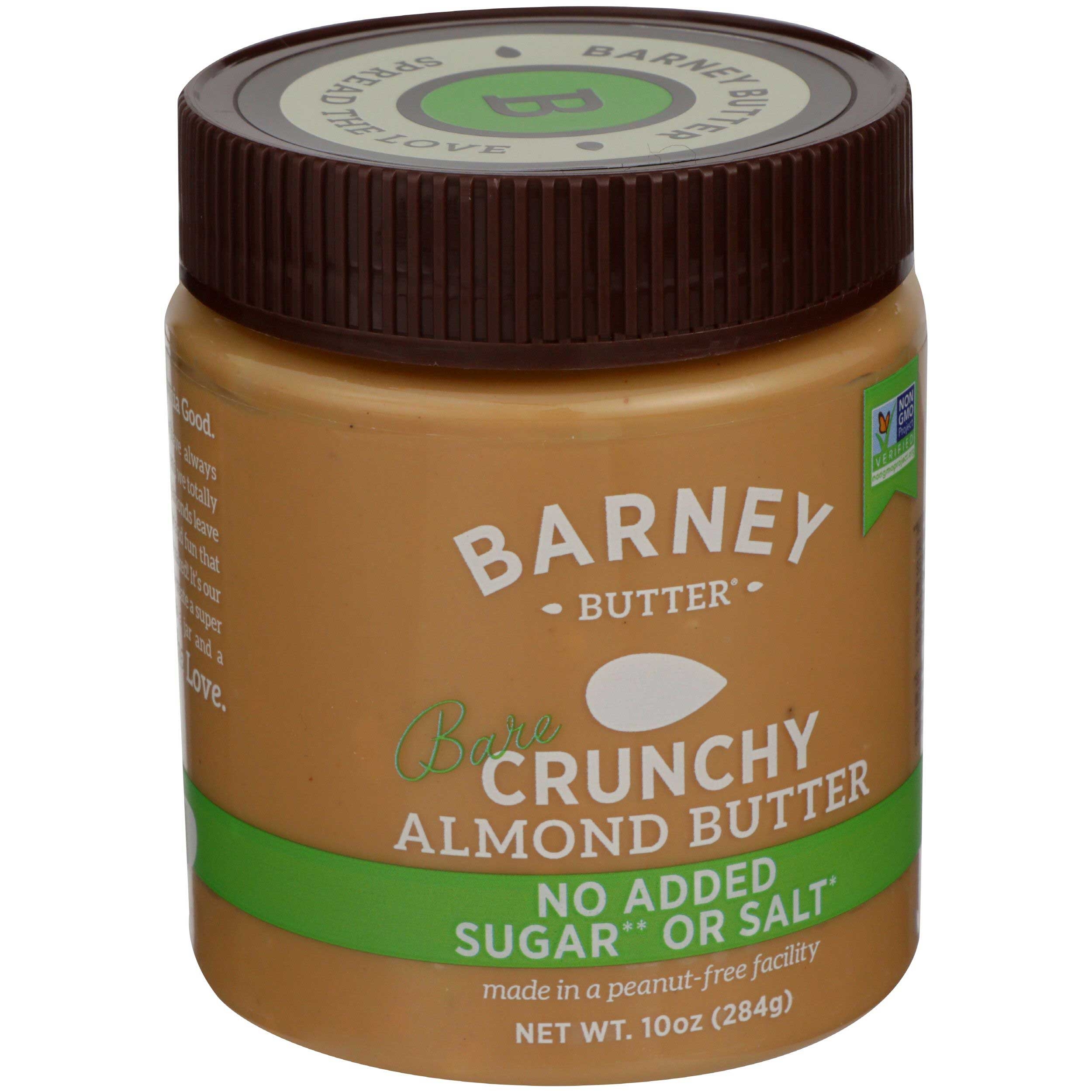 Barney Bare Crunchy Almond Butter, 10 Ounce -- 6 per case