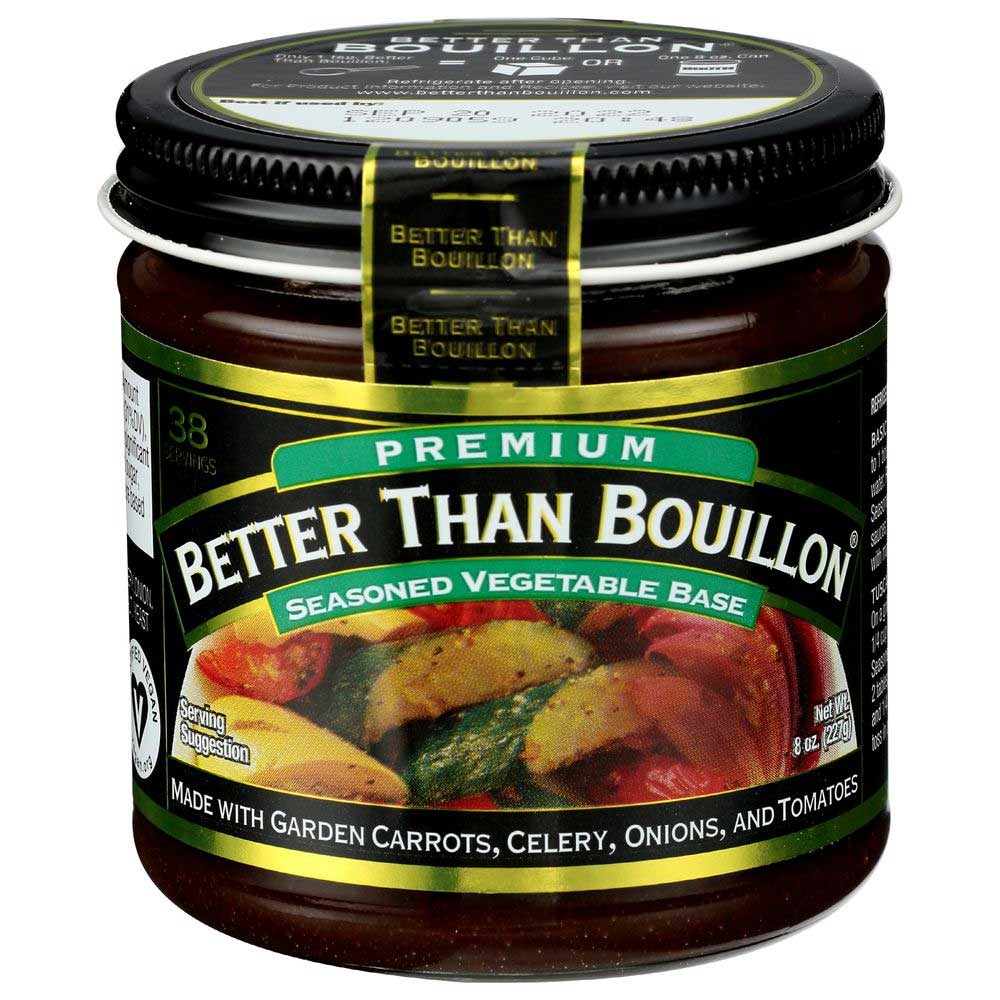 Better Than Bouillon Seasoned Vegetable Base, 8 Ounce -- 6 per case
