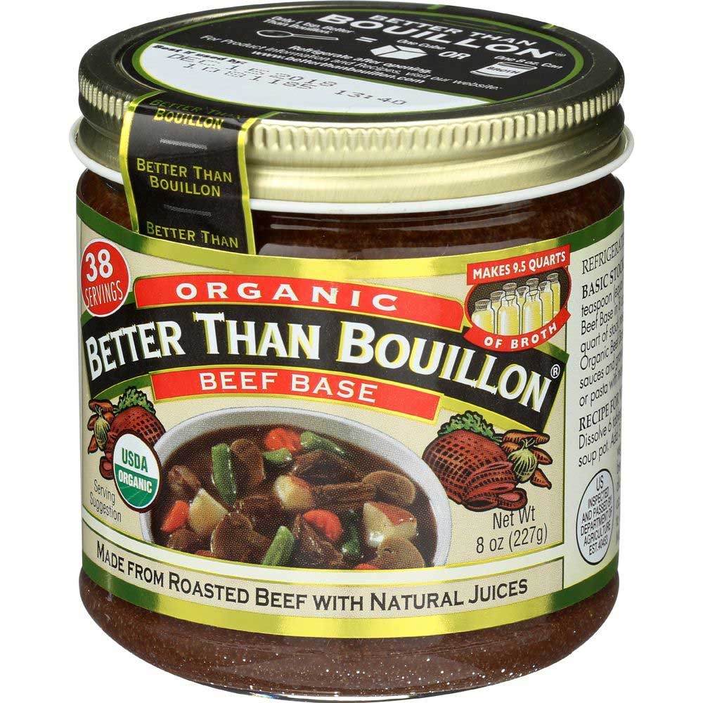 Better Than Bouillon Organic Beef Soup Base, 8 Ounce -- 6 per case.