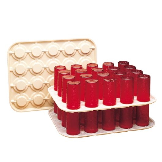 Beige 20 Regal Glass Holder Tray -- 12 per case