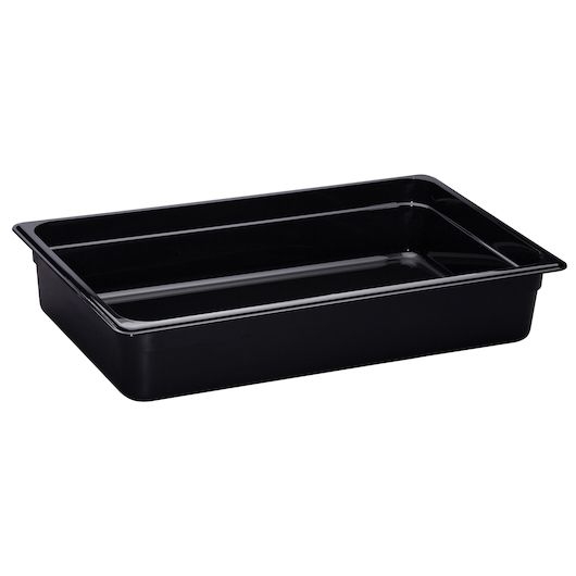 Camwear Full Size Food Pan, Black, 13. 7 Quart -- 6 per case