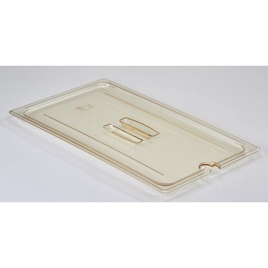 Amber 1/1 Size 12 3/4in X 20 7/8in Notched Cover For H-Pans W/Handle,  -- 6 Each.