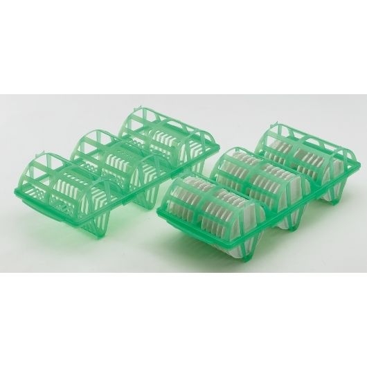 Kelly Green Cambro Camlid Camrack Wash and Store Rack Only, 8 1/4 x 18 x 5 1/2 inch -- 4 per case.