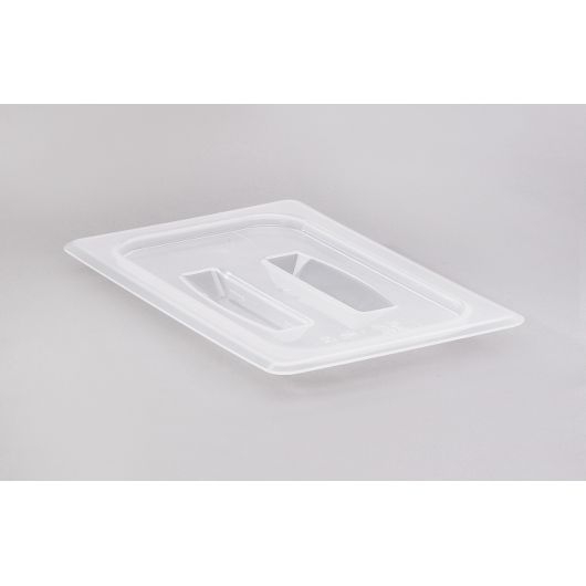 Translucent Cambro Cover with Handle Only, 6 3/8 x 10 7/16 inch -- 6 per case.