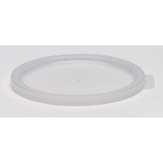 White 1 Qt Polypropylene Container Cover -- 12 Per Case