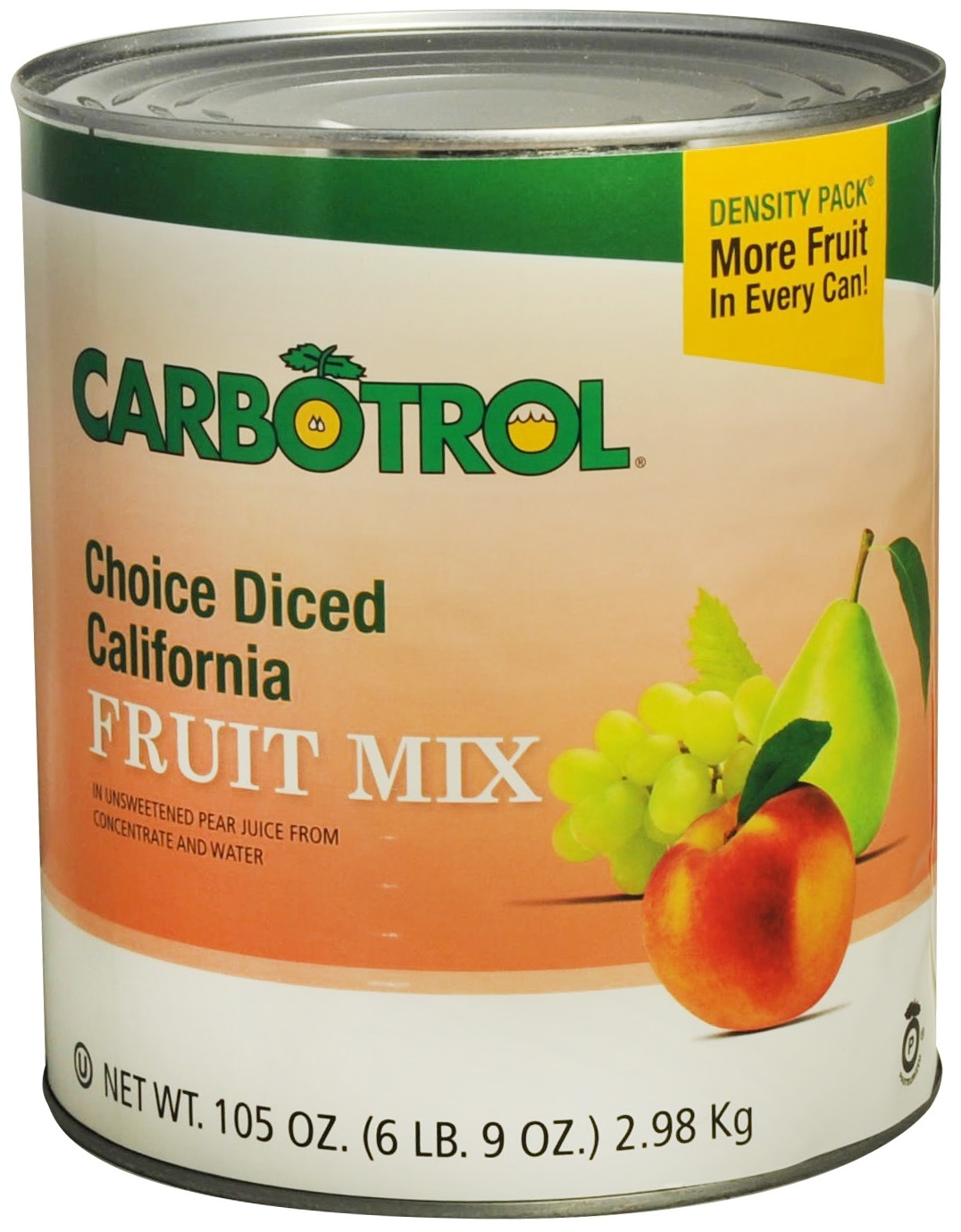 Fruit Carbotrol Fruit Mix , 105 ounce -- 6 per case