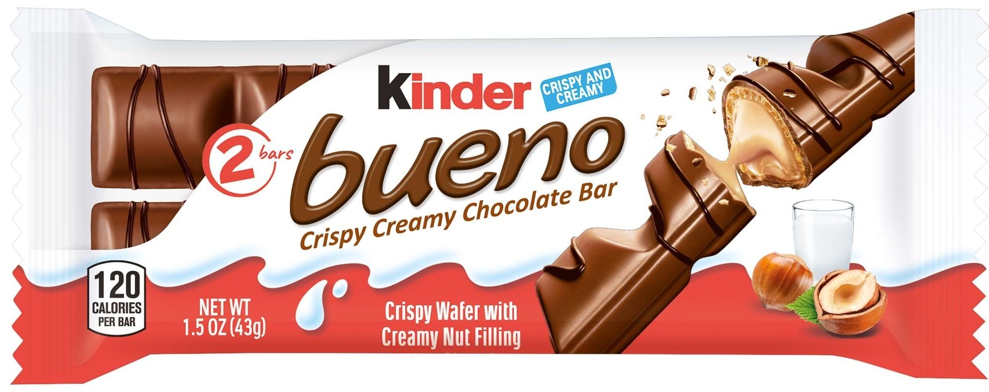 Kinder Joy Crispy Creamy Chocolate Bar, 1.5 Ounce - Floorstand -- 120 per case