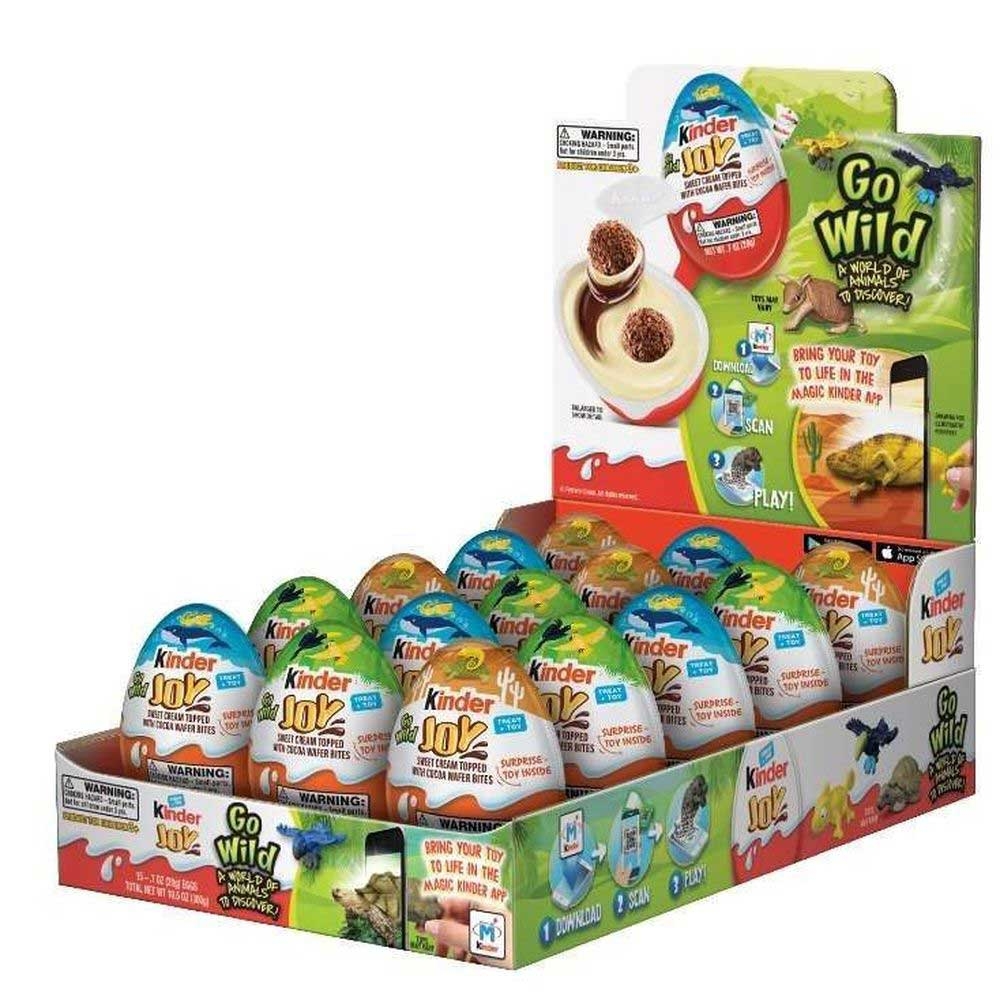 Kinder Joy Chocolate Candy, 0.7 Ounce -- 60 per case