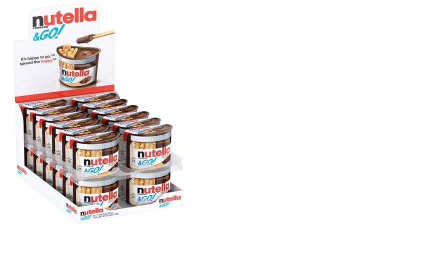 Nutella Original Hazelnut Spread Plus Breadsticks, 1.8 Ounce -- 24 per case.