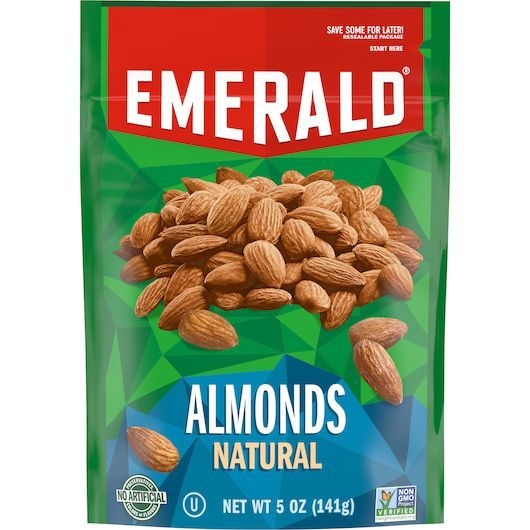 Emerald Natural Almonds, 5 Ounce -- 6 per case