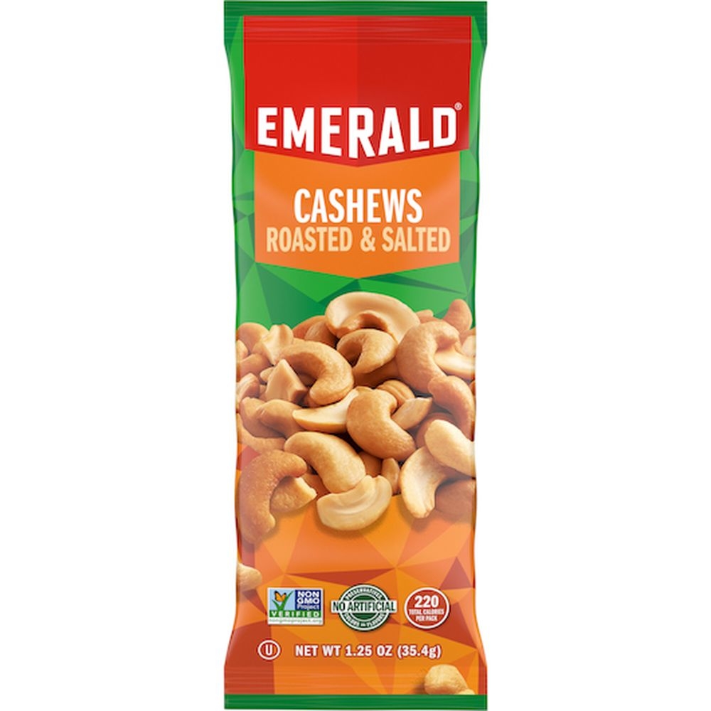 Emerald Roasted Salted Half Piece Cashews , 1.25 Ounce -- 36 per case