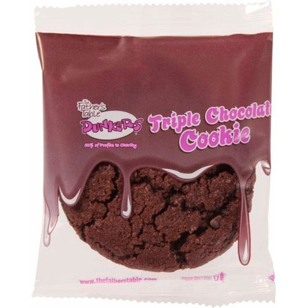 The Fathers Table Dunkers Triple Chocolate Cookie, 1.5 Ounce -- 150 per case