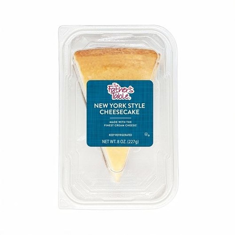 The Fathers Table New York Style Cheesecake, 8 Ounce -- 8 per case