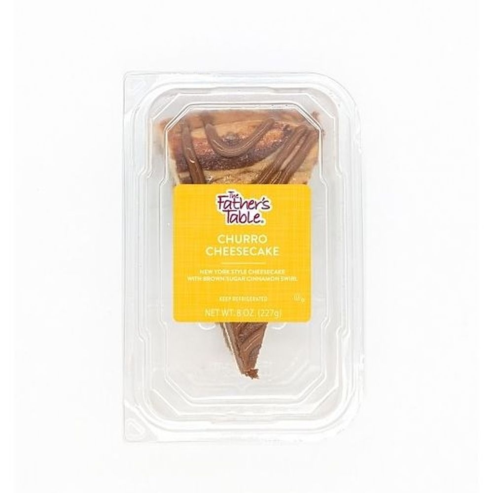 The Fathers Table Churro Cheesecake, 8 Ounce -- 8 per case