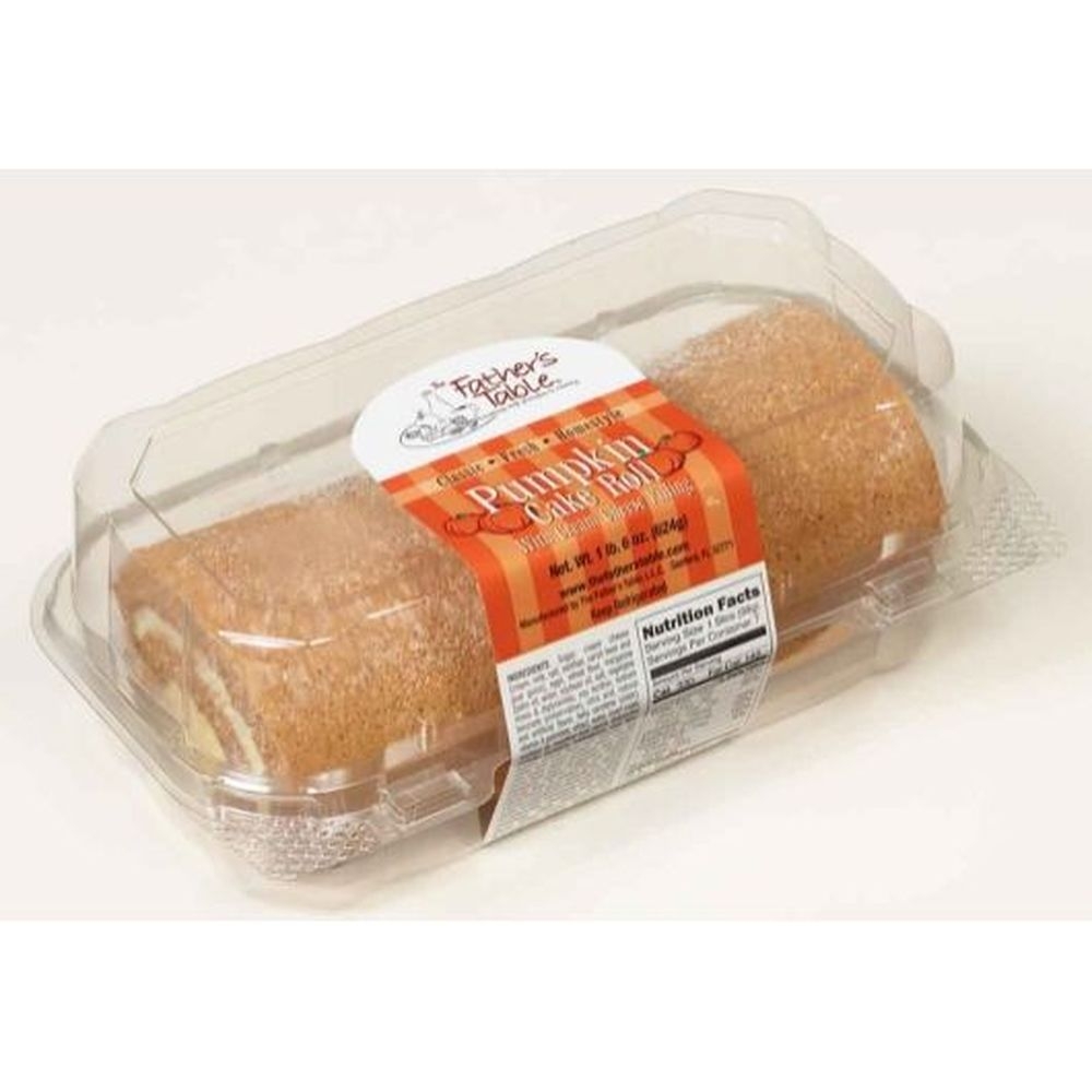 The Fathers Table Pumpkin Cake Roll, 22 Ounce -- 12 per case