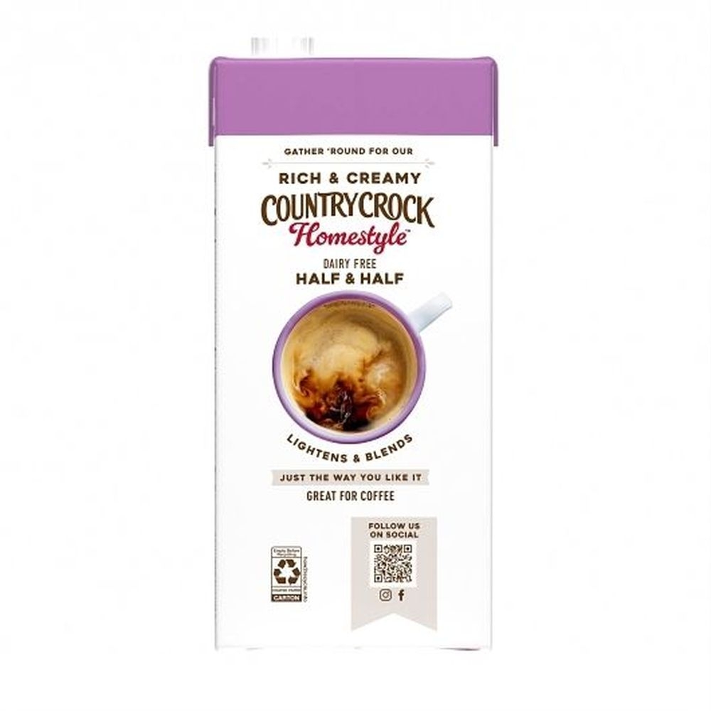Country Crock Homestyle Dairy Free Half and Half, 2 Pound - 8 per case