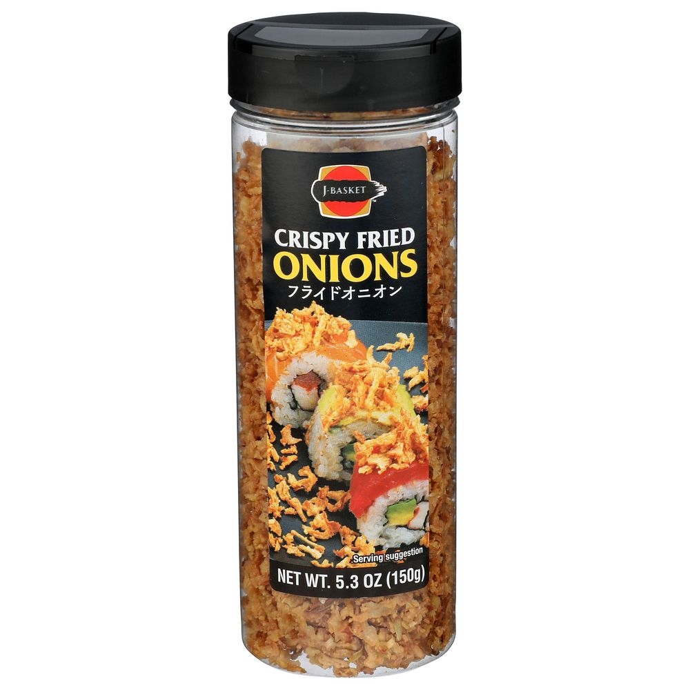 J-Basket Crispy Fried Onions, 5.3 Ounce -- 12 per case