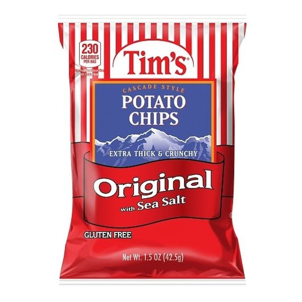 Tims Original Potato Chips, 1.5 Ounce -- 48 per case
