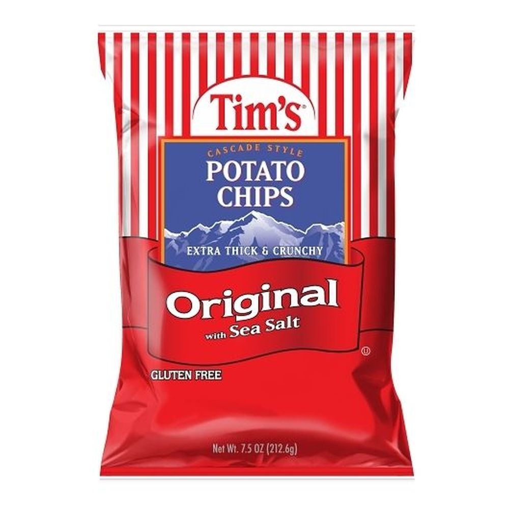 Tims Original Potato Chips, 7.5 Ounce -- 15 per case